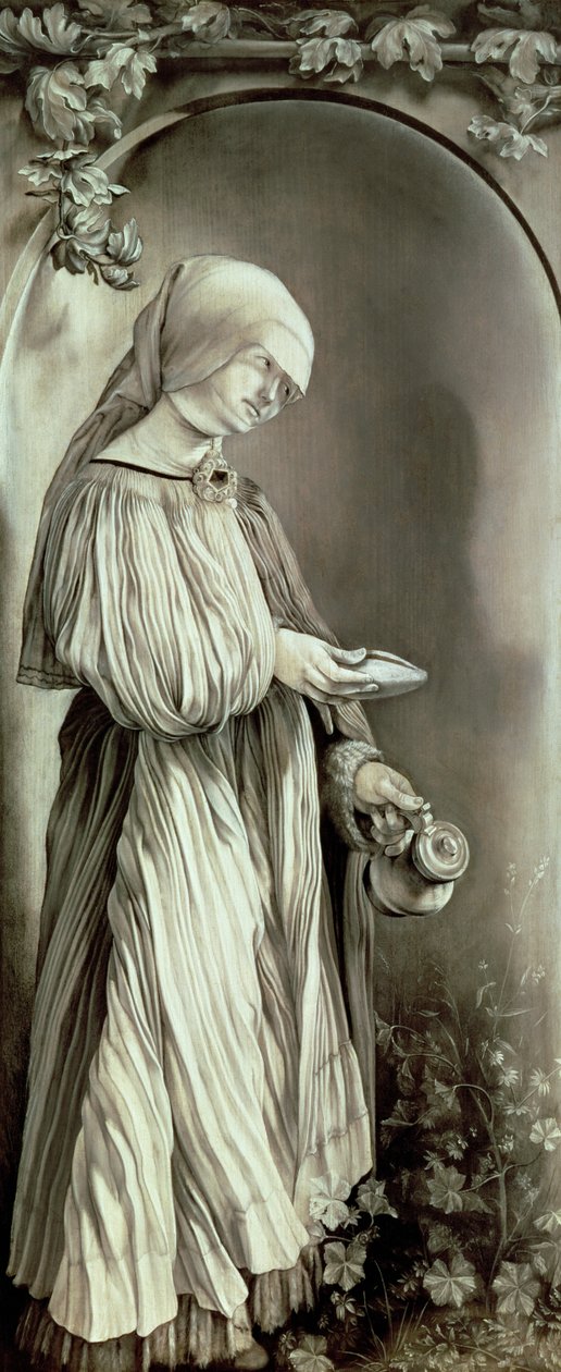 Sainte Élisabeth de Hongrie (1207-31) 1509 - Matthias (c.1480-1528) Grunewald