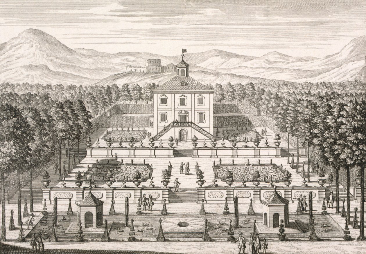 Maison et jardin, 1715 - Matthias Diesel