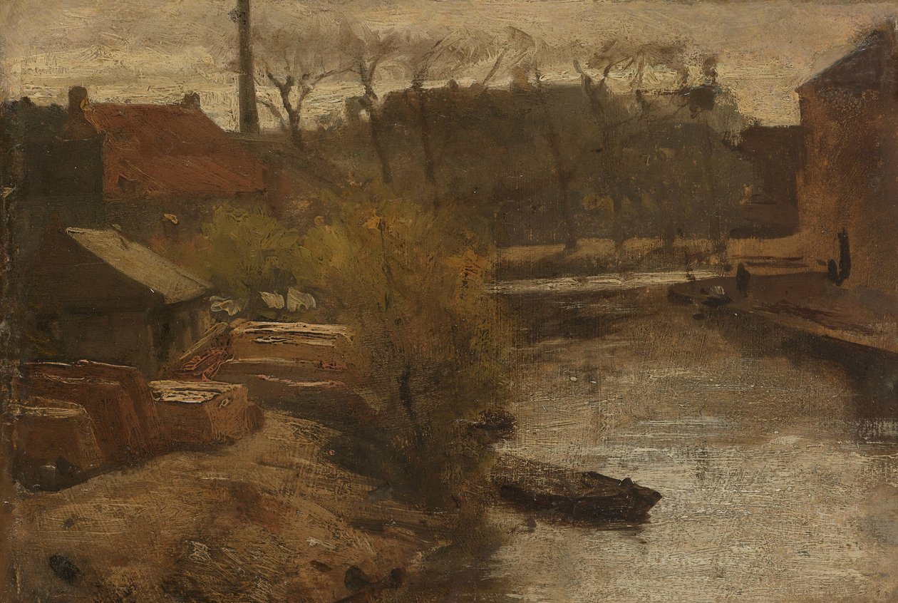Le Noord-West-Buitensingel à La Haye - Matthijs Maris