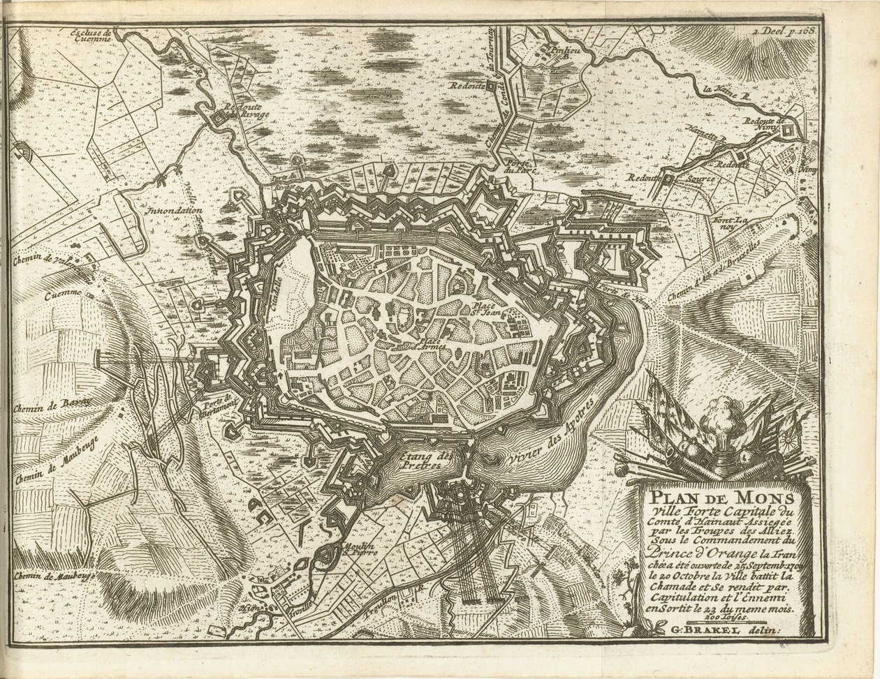 Siège de Mons, 1709 - Matthijs Pool (possibly)