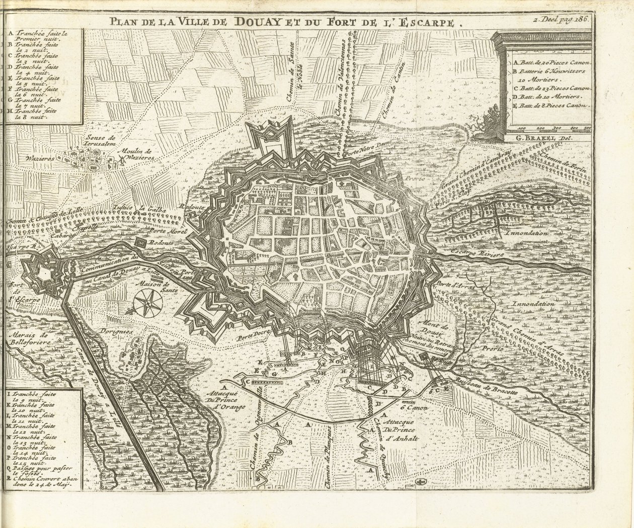 Siège de Douai, 1710 - Matthijs Pool (possibly)
