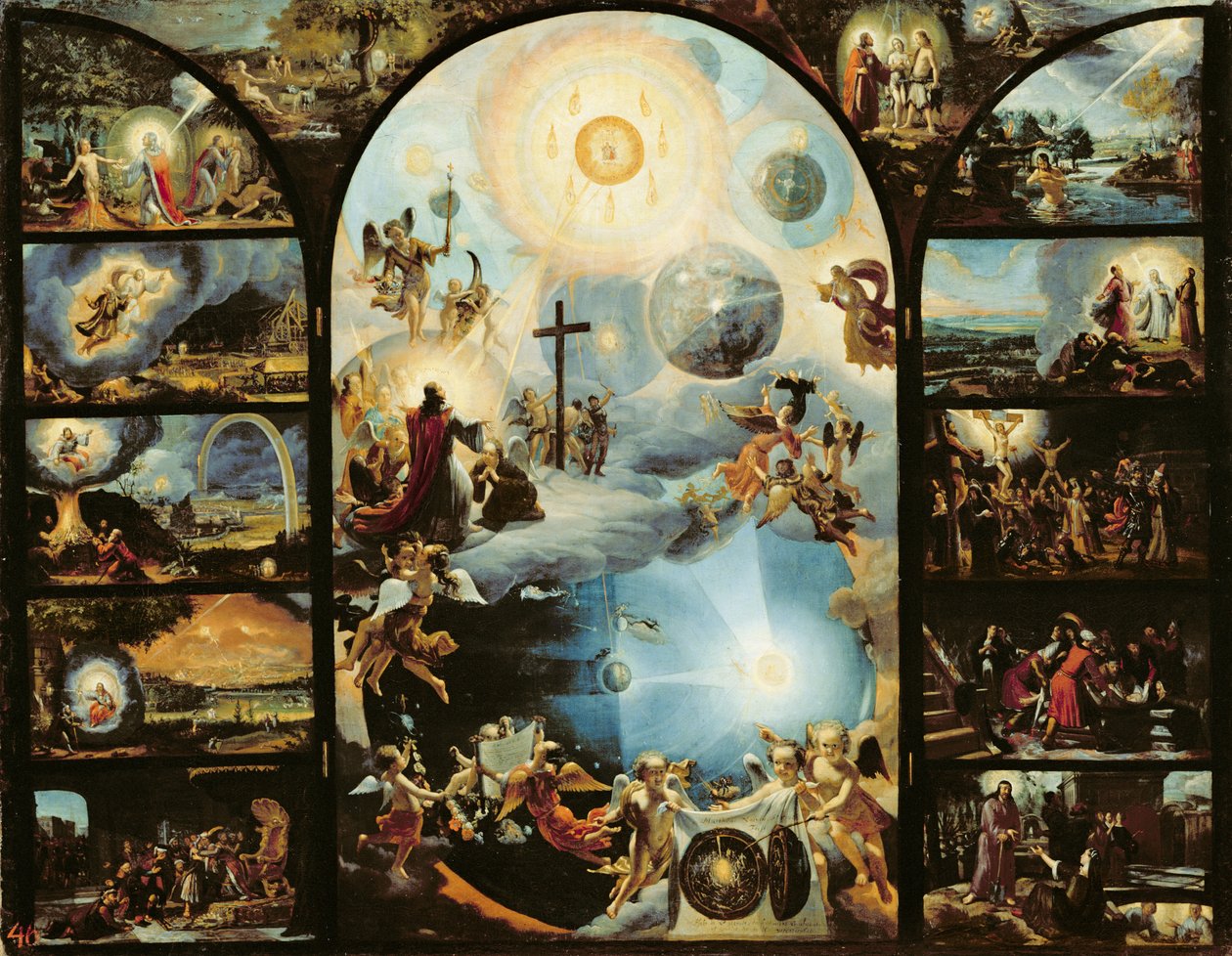 Allégorie de la création du cosmos - Matthys Naiveu