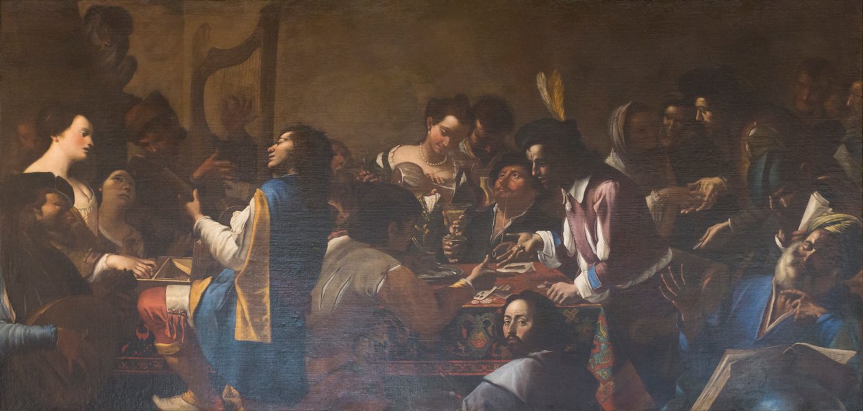 Allégorie des cinq sens - Mattia (1613 99) Preti