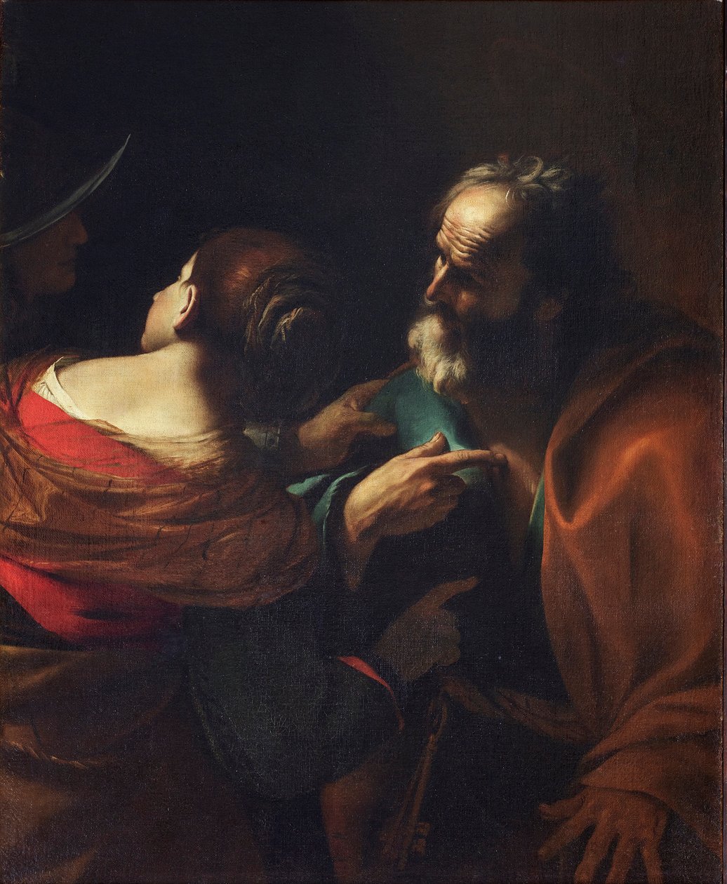 Le reniement de Saint Pierre, vers 1637-1640 - Mattia Preti