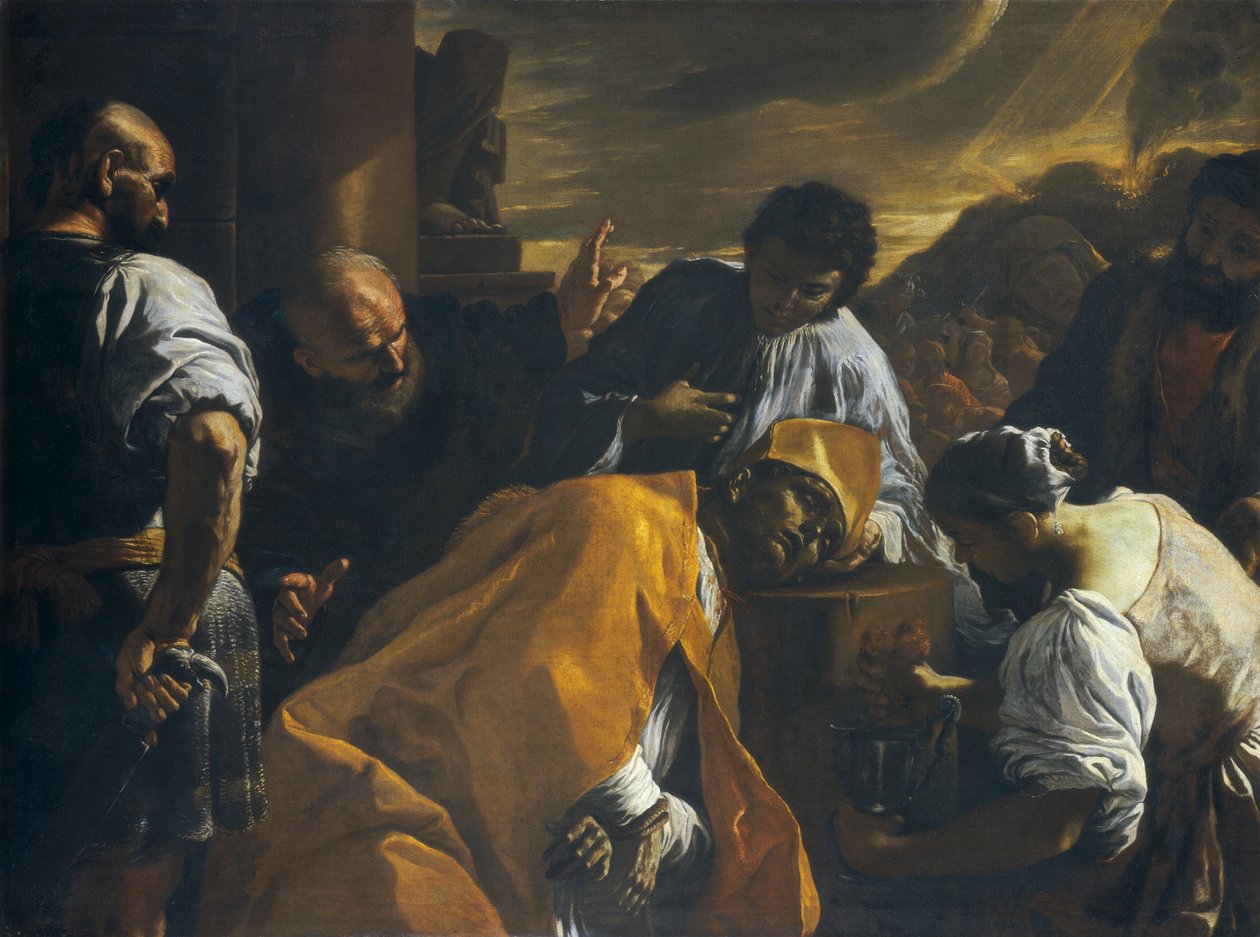 Le martyre de saint Janvier - Mattia Preti