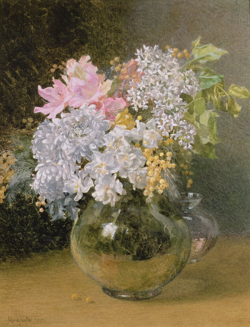 Fleurs de printemps dans un vase - Maud Naftel