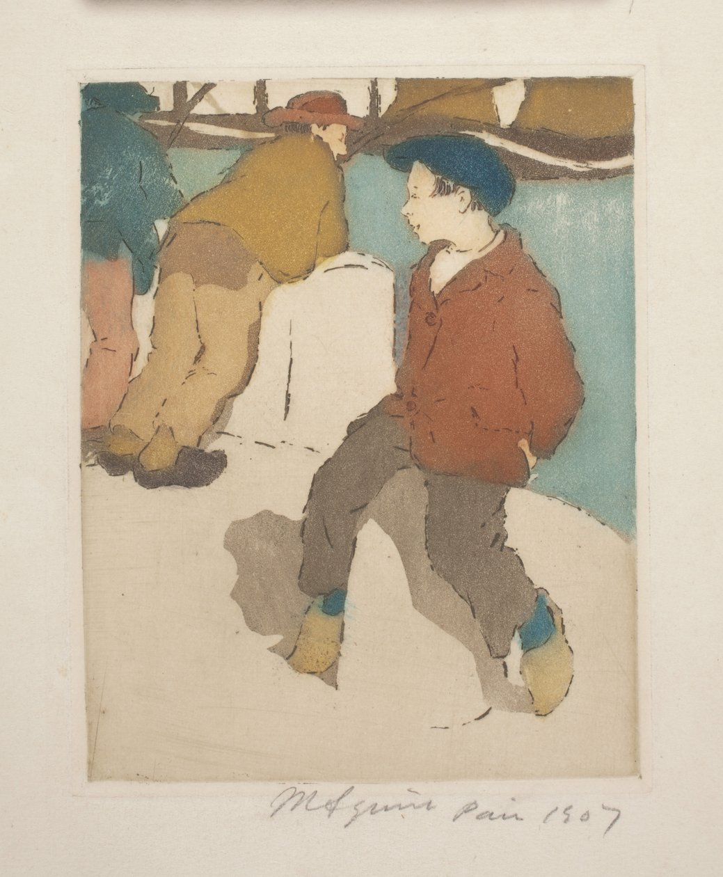 Sur le quai (On the Quai) - Maud Hunt Squire