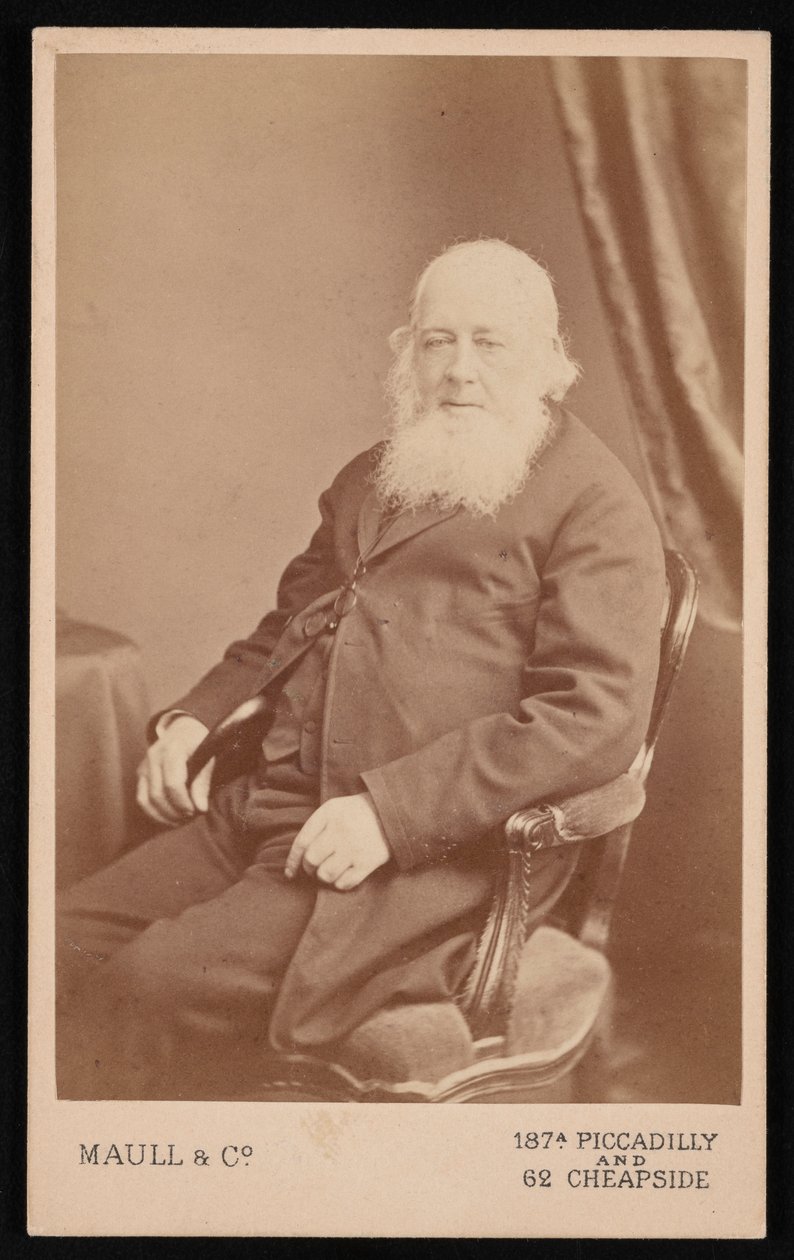Portrait de John Gould 1804-1881 - Maull and Co