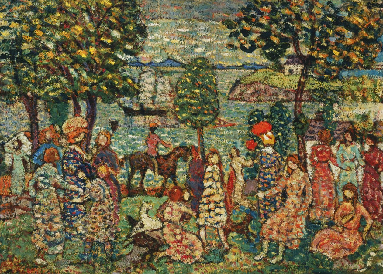 Fantaisie - Maurice Brazil Prendergast
