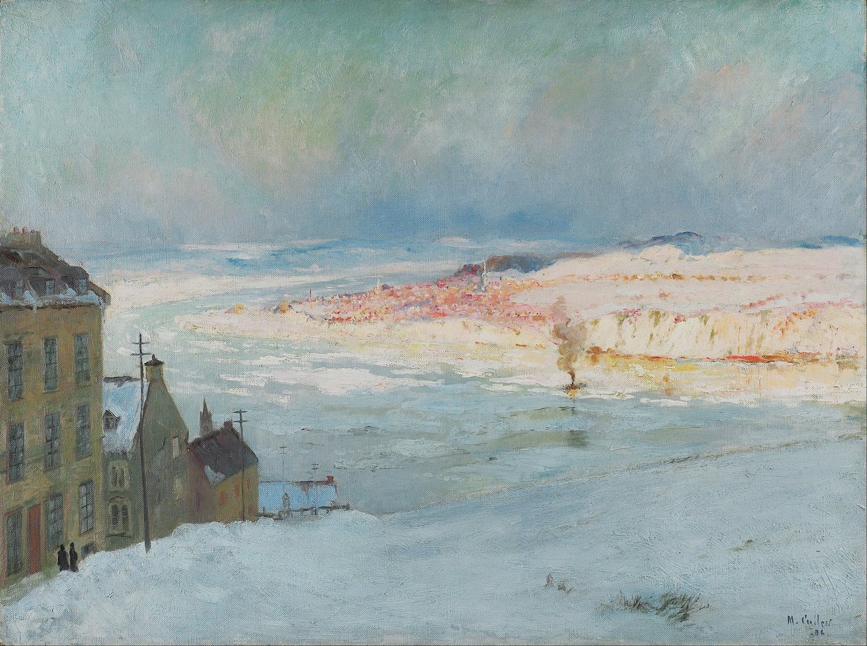 Lévis depuis Québec - Maurice Galbraith Cullen