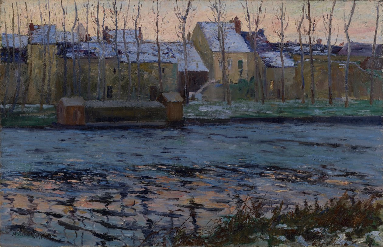 Moret, hiver - Maurice Galbraith Cullen