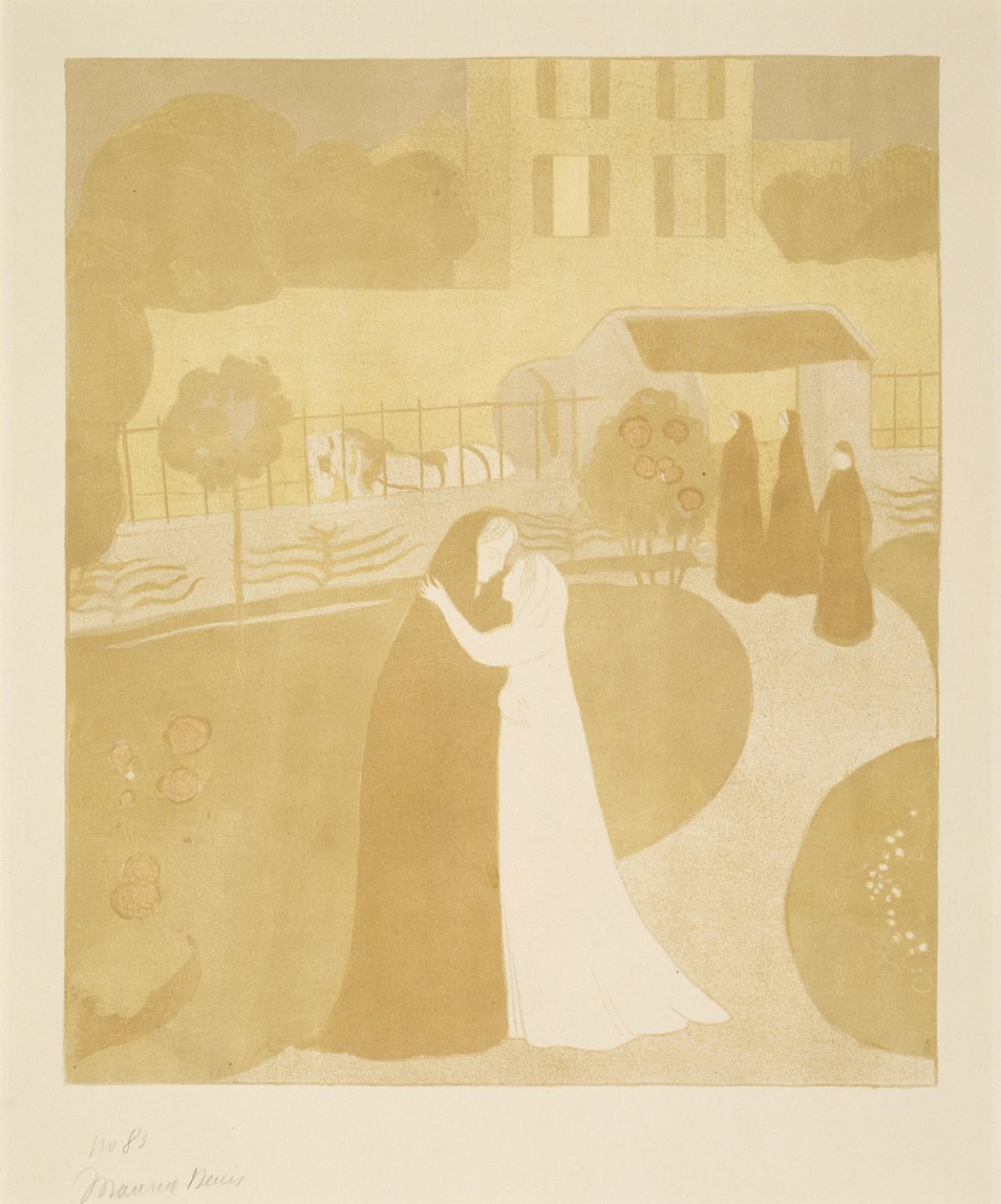 La Visitation à la Villa Montrouge, 1896 - Maurice Denis