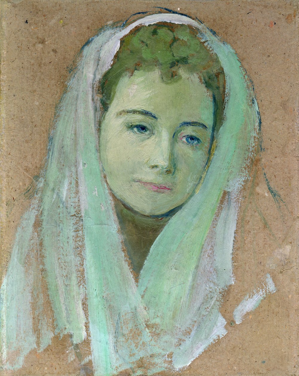 Marthe avec un voile blanc, 1891 - Maurice Denis