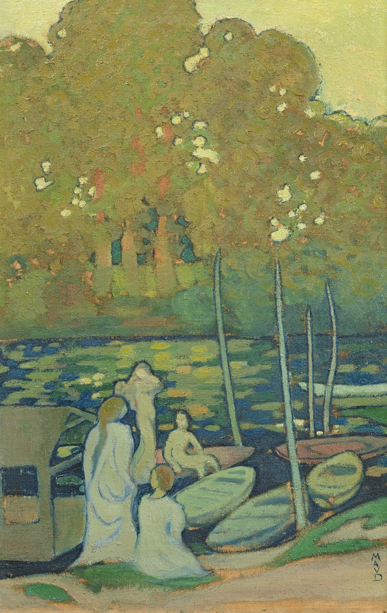 Nymphes, ou La Seine à Port-Marly, vers 1890 - Maurice Denis
