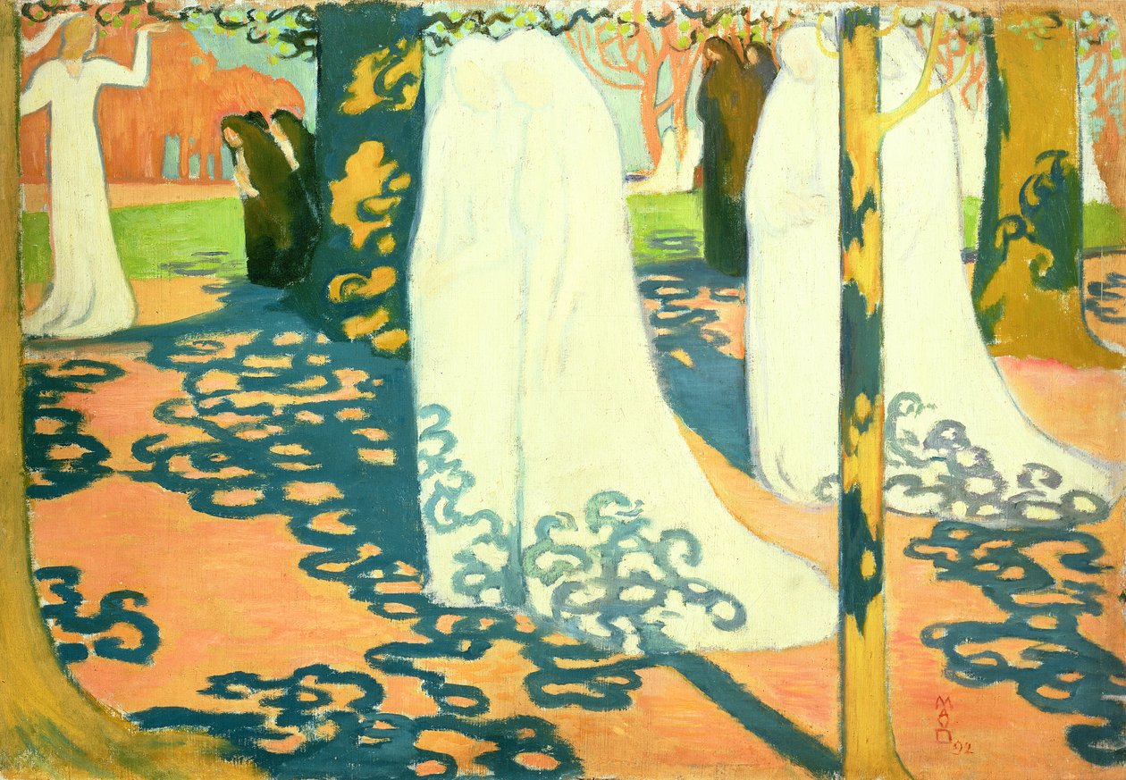 Procession sous les arbres, 1892 - Maurice Denis