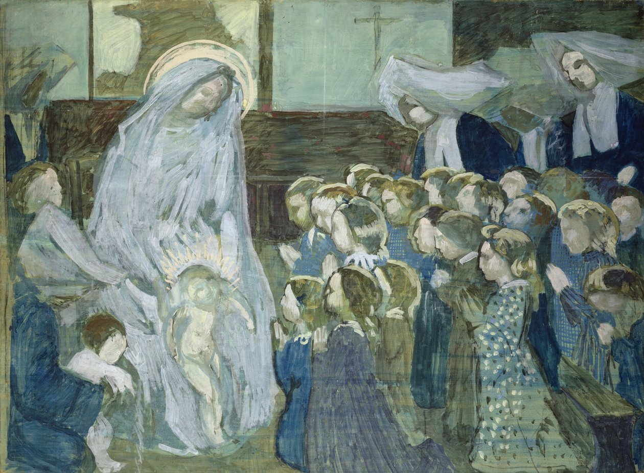 Esquisse de la Vierge à l