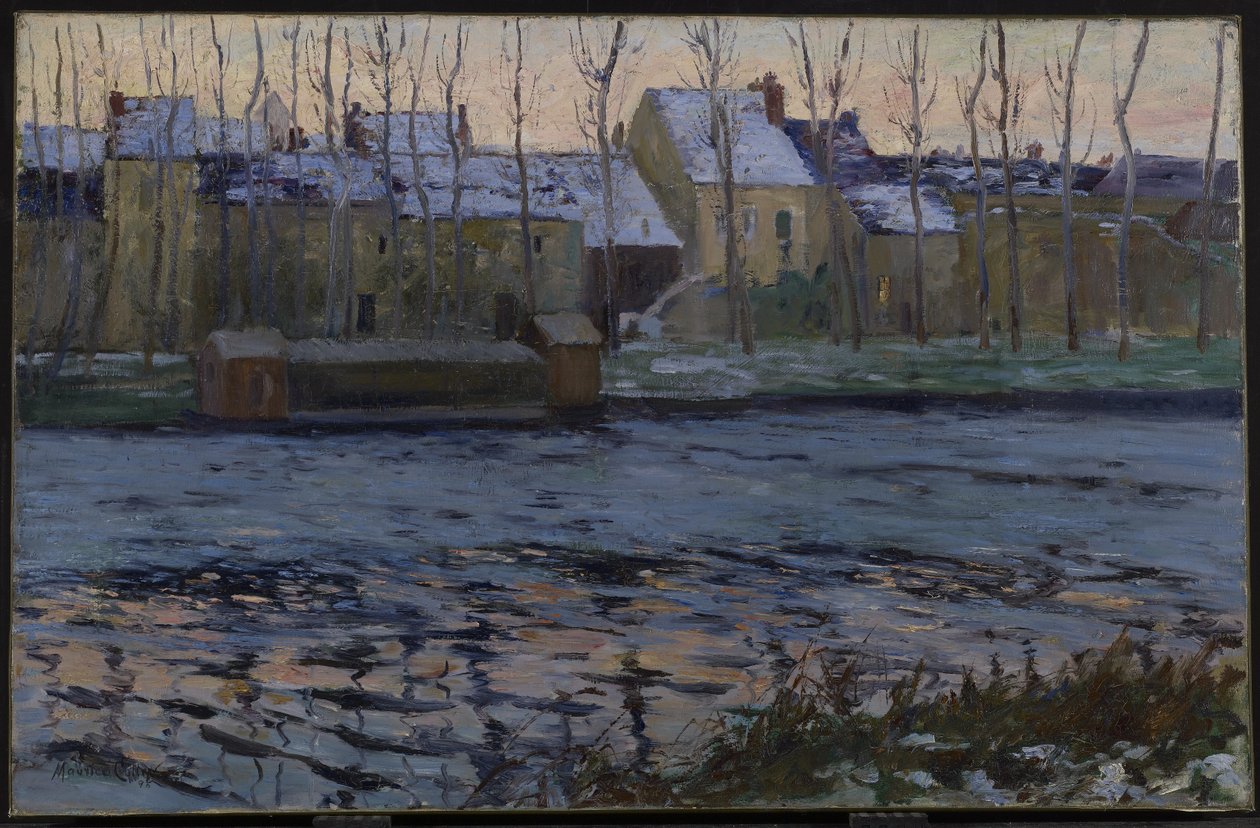 Moret, hiver, 1895 - Maurice Galbraith Cullen
