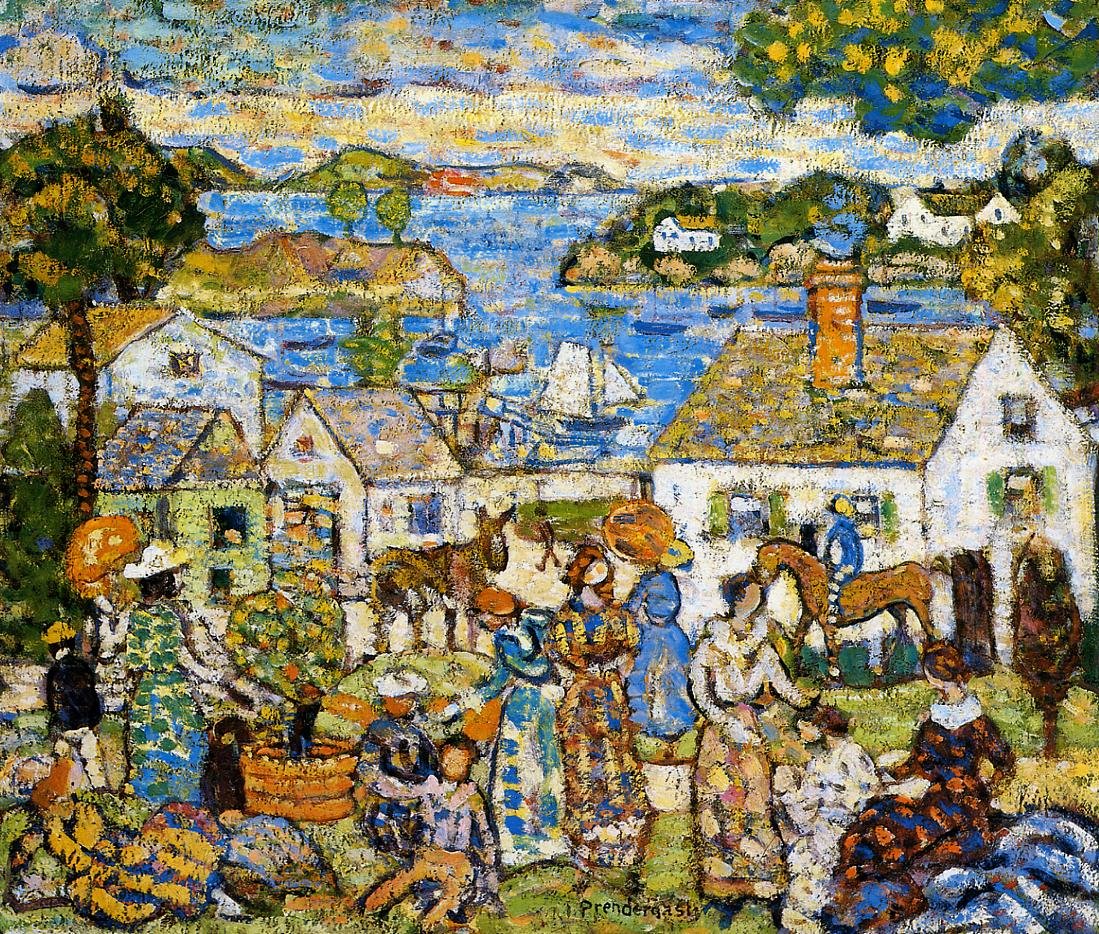 Port de la Nouvelle-Angleterre - Maurice Brazil Prendergast