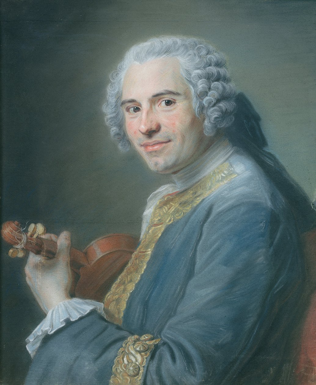 Jean-Joseph Cassanea de Mondonville, 1747 - Maurice Quentin de La Tour