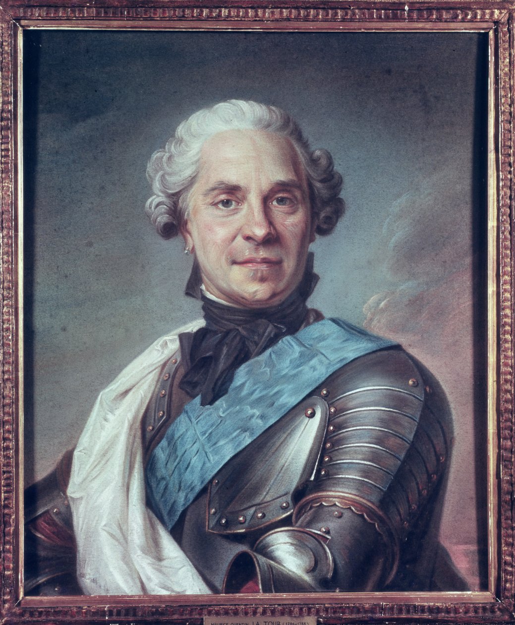 Maréchal Maurice de Saxe (1696-1750) - Maurice Quentin de La Tour
