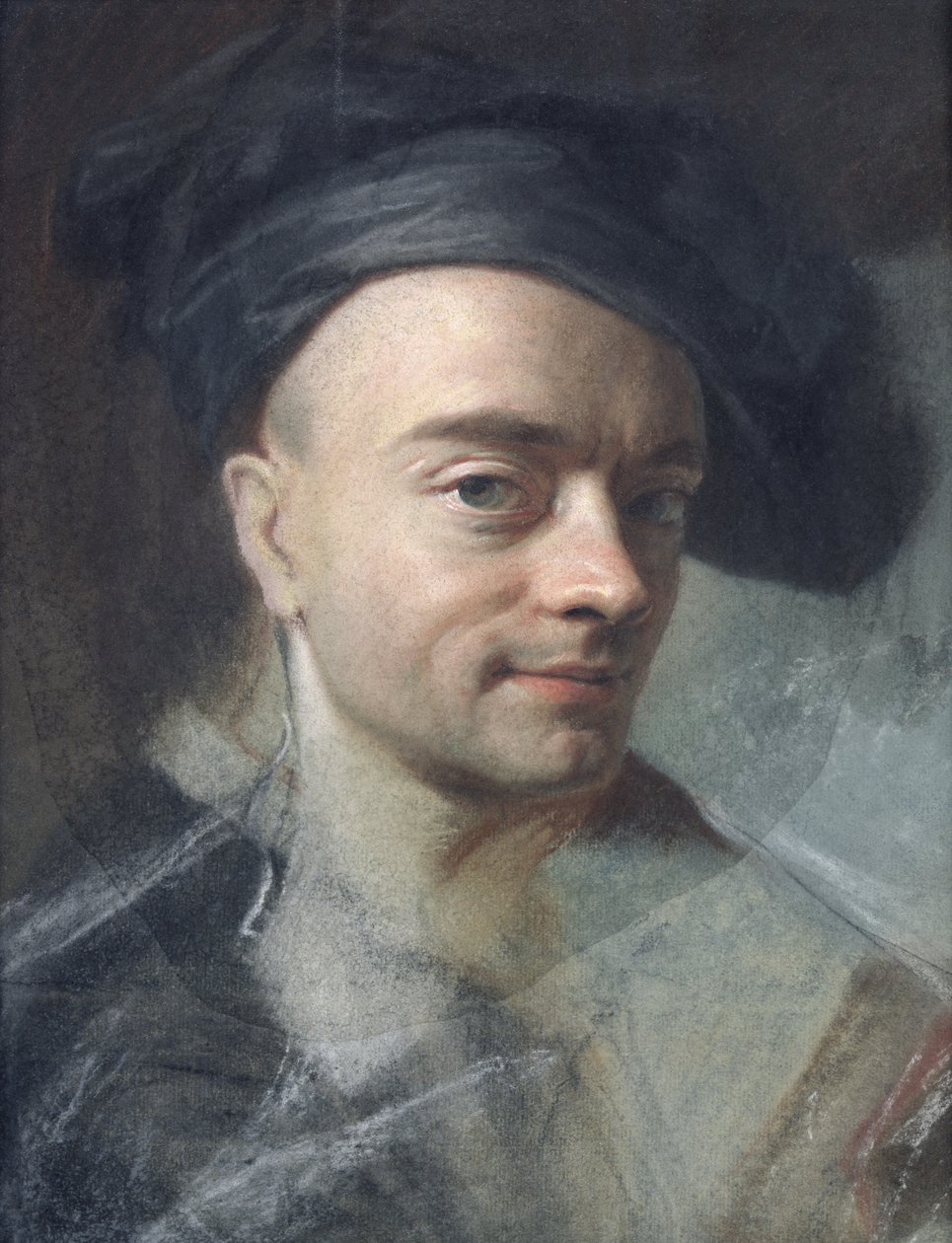 Autoportrait | Maurice-Quentin de La Tour | Estampe d'art