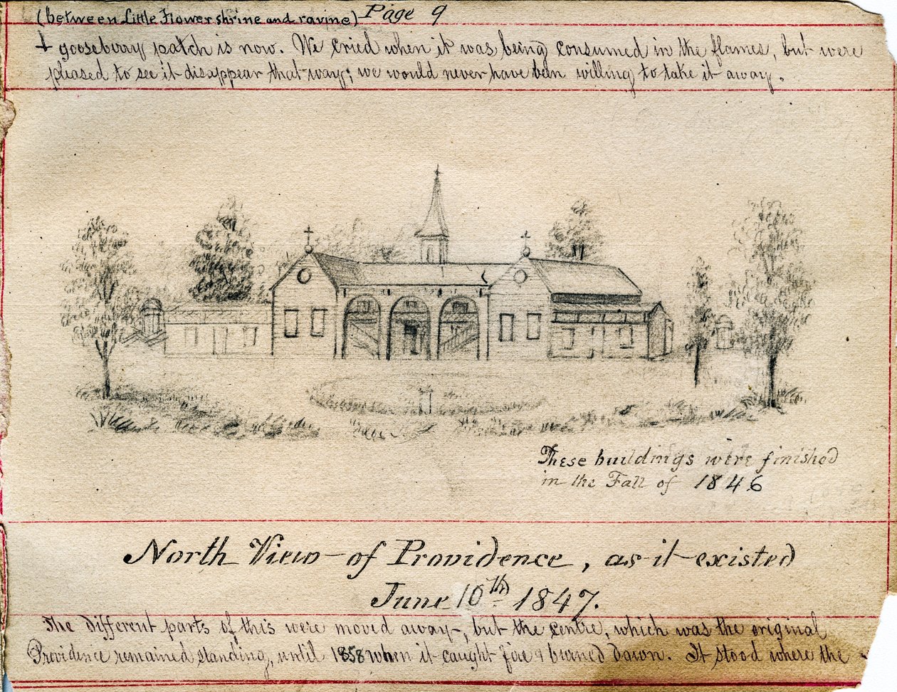 Carnet de croquis de Sainte Marie - Maurice Schnell