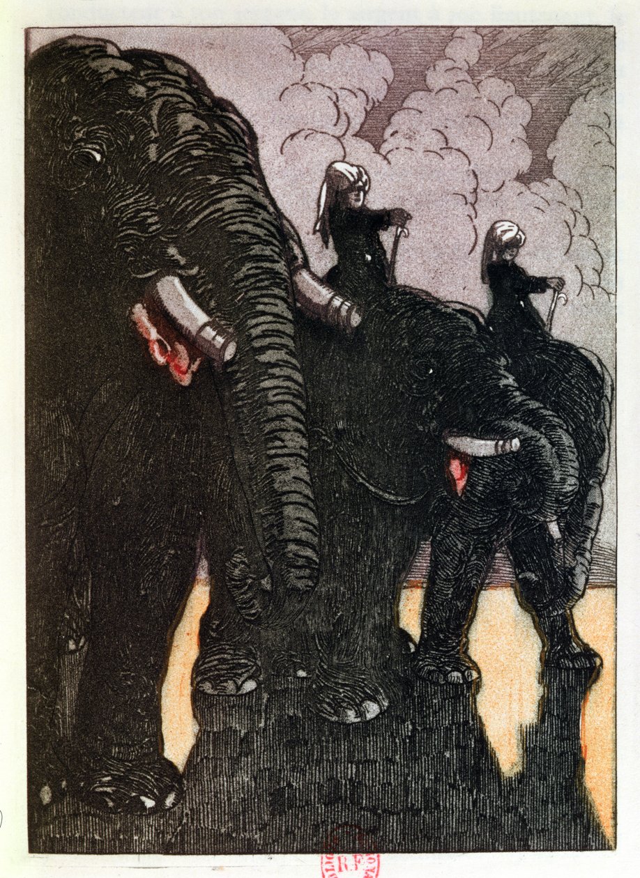 La Garde de la Reine, illustration de 