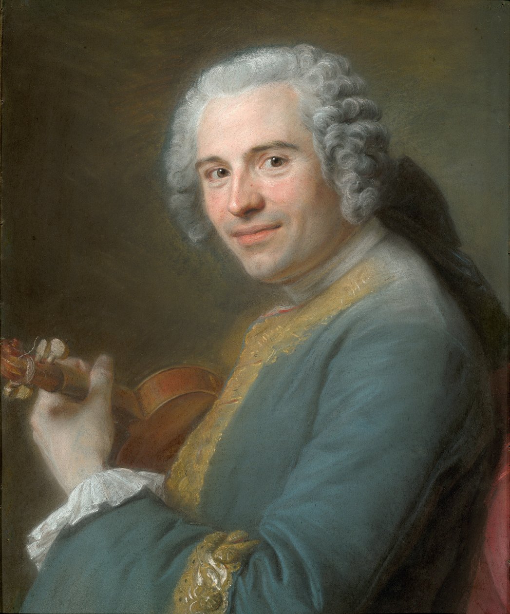 Portrait of Jean-Joseph Cassanéa de Mondonville - Maurice-Quentin de La Tour