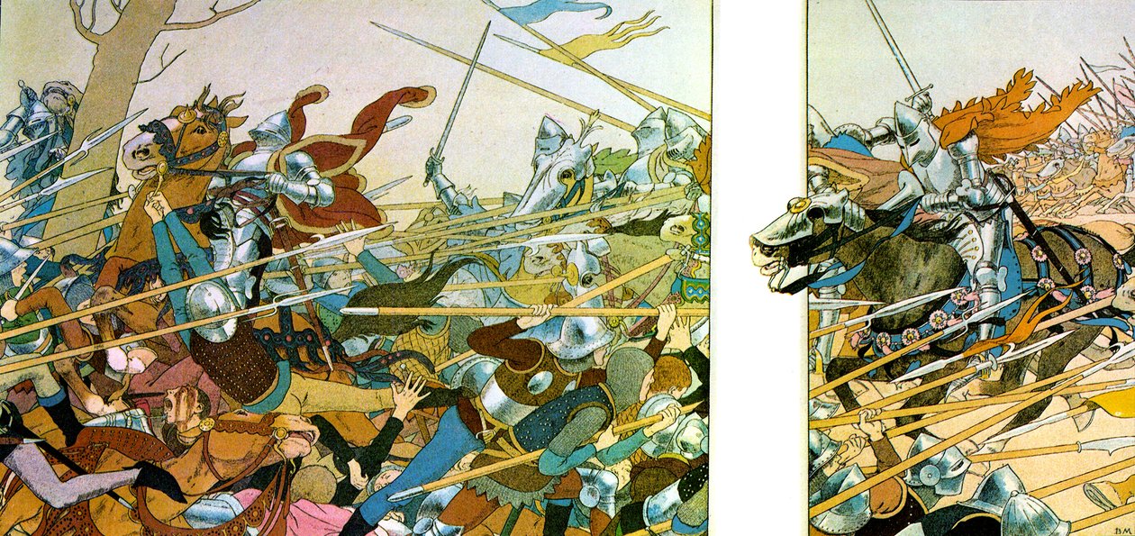 Illustration du livre La Vie de Jeanne d’Arc, 1896 - Maurice Boutet de Monvel