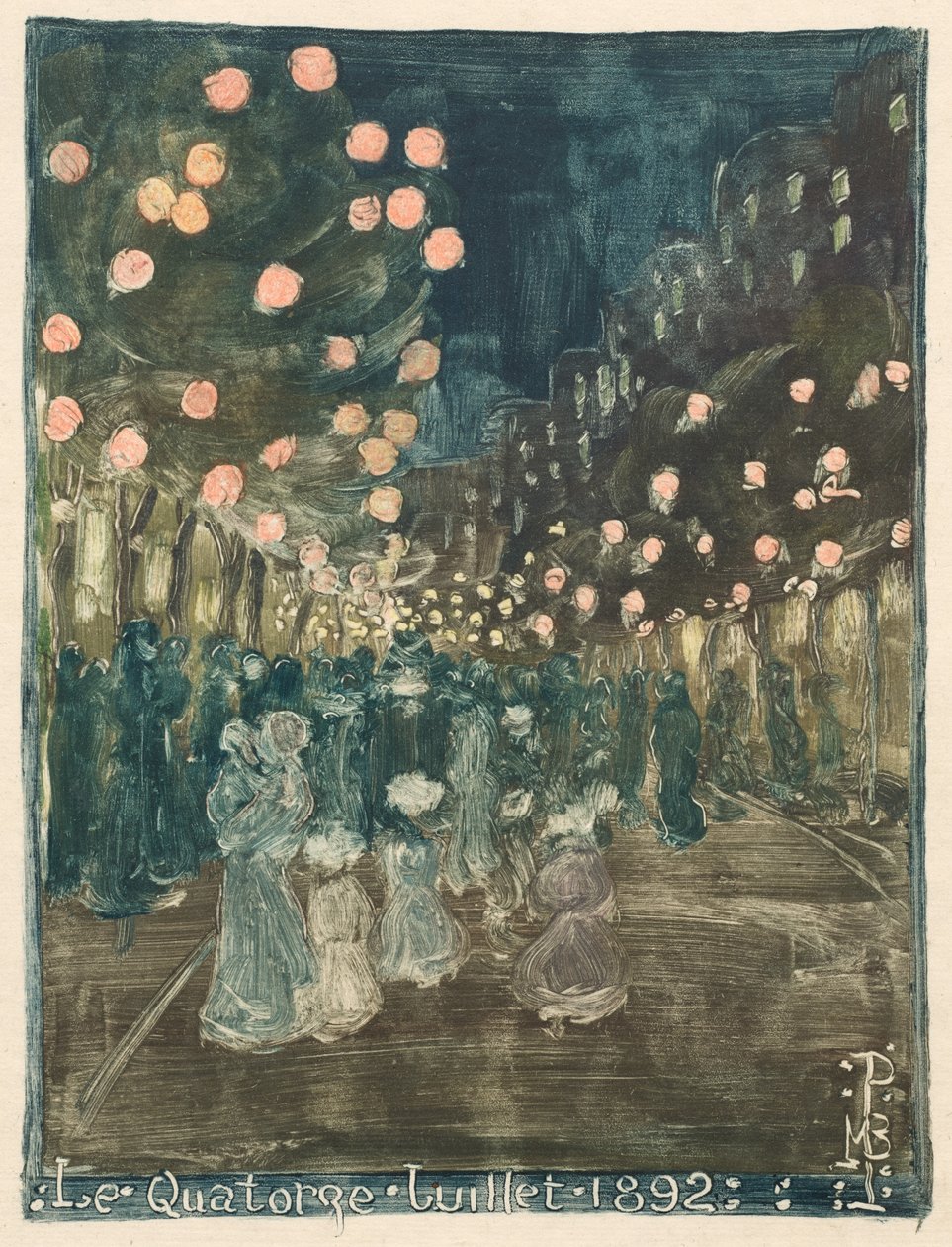 Jour de la Bastille - Maurice Brazil Prendergast