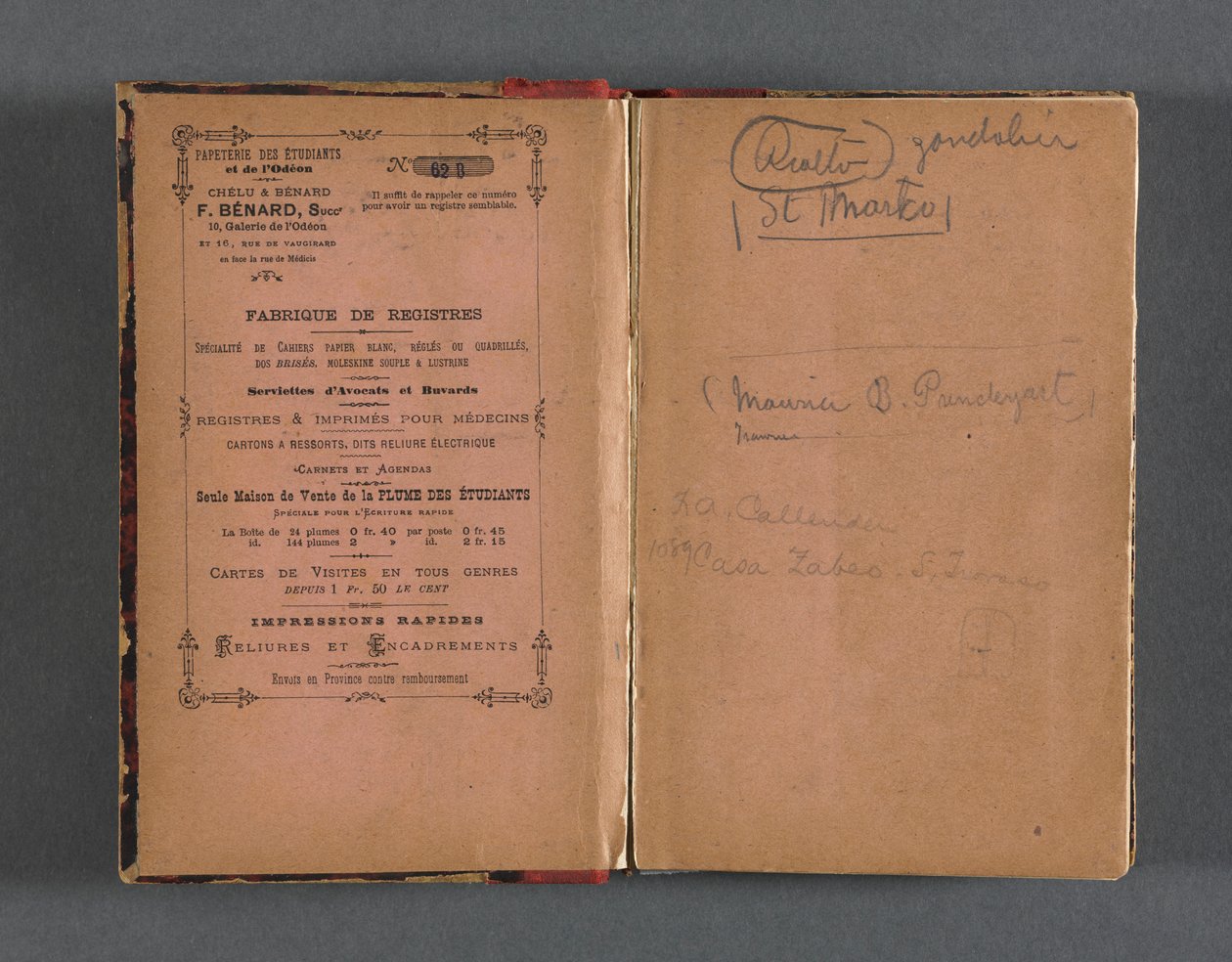 Carnet de croquis italien, 1898-1899 - Maurice Brazil Prendergast