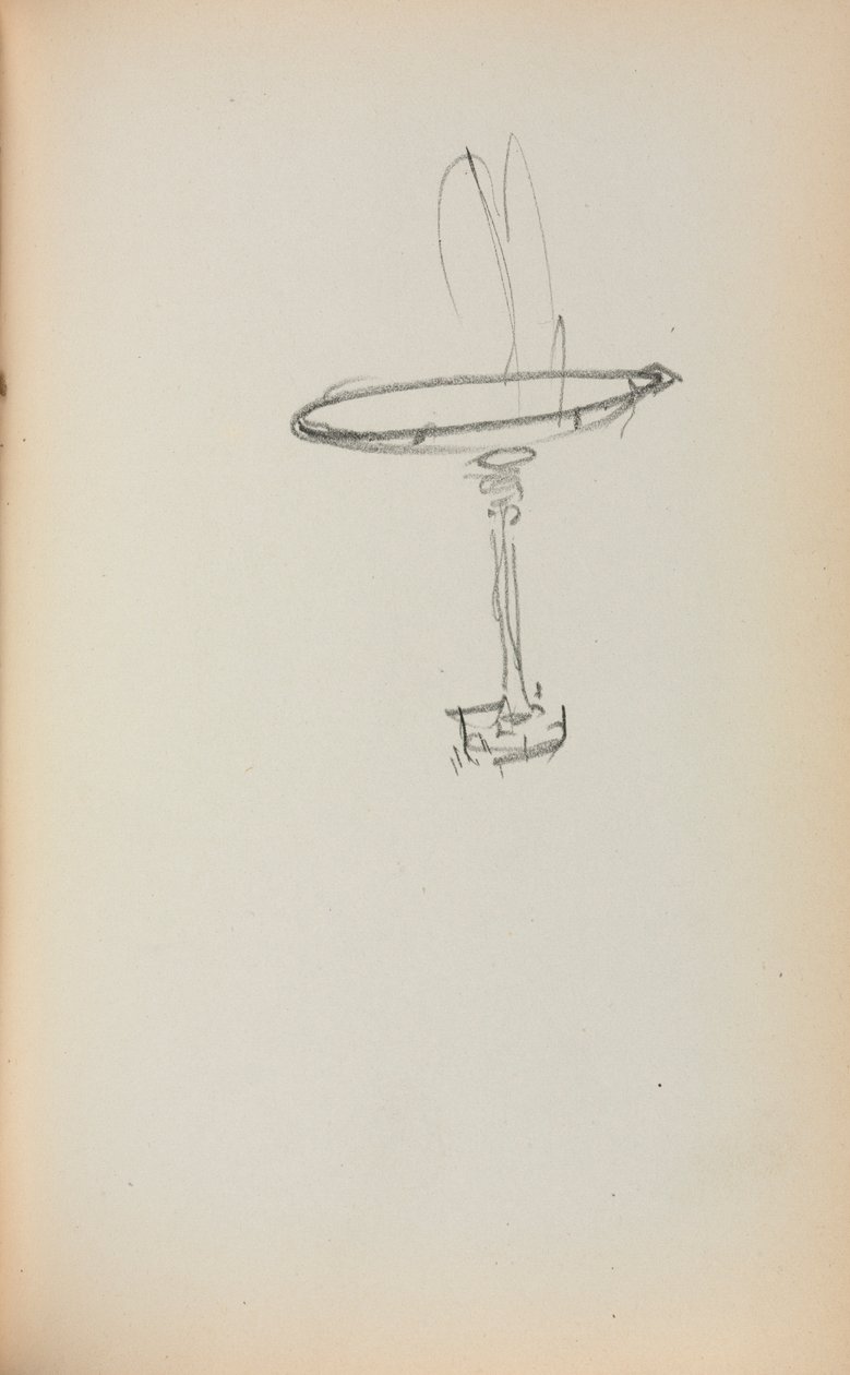 Carnet de croquis italien : Fontaine page 145, 1898-1899 - Maurice Brazil Prendergast