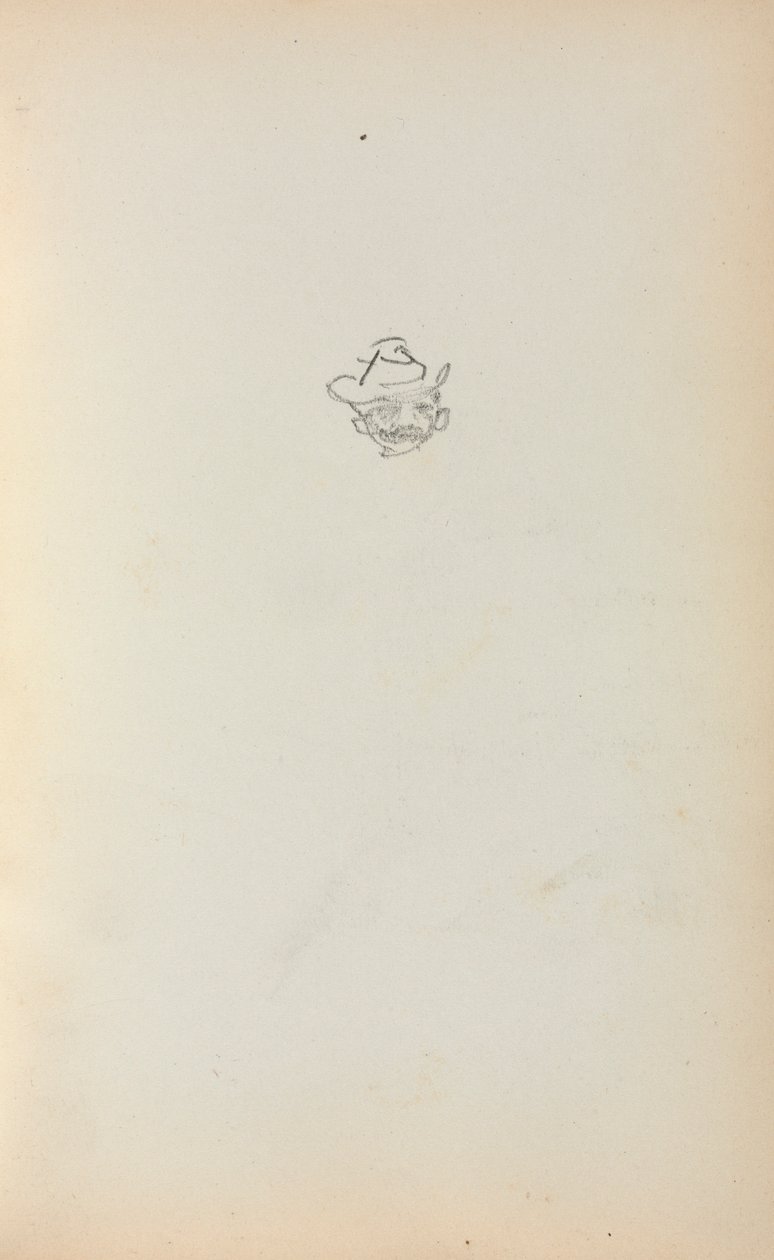 Carnet de croquis italien : Tête d