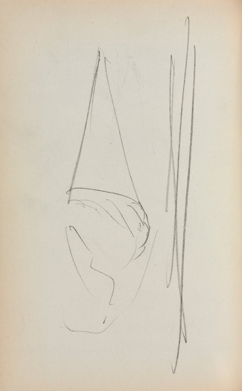 Carnet de croquis italien : Voile page 69, 1898-1899 - Maurice Brazil Prendergast