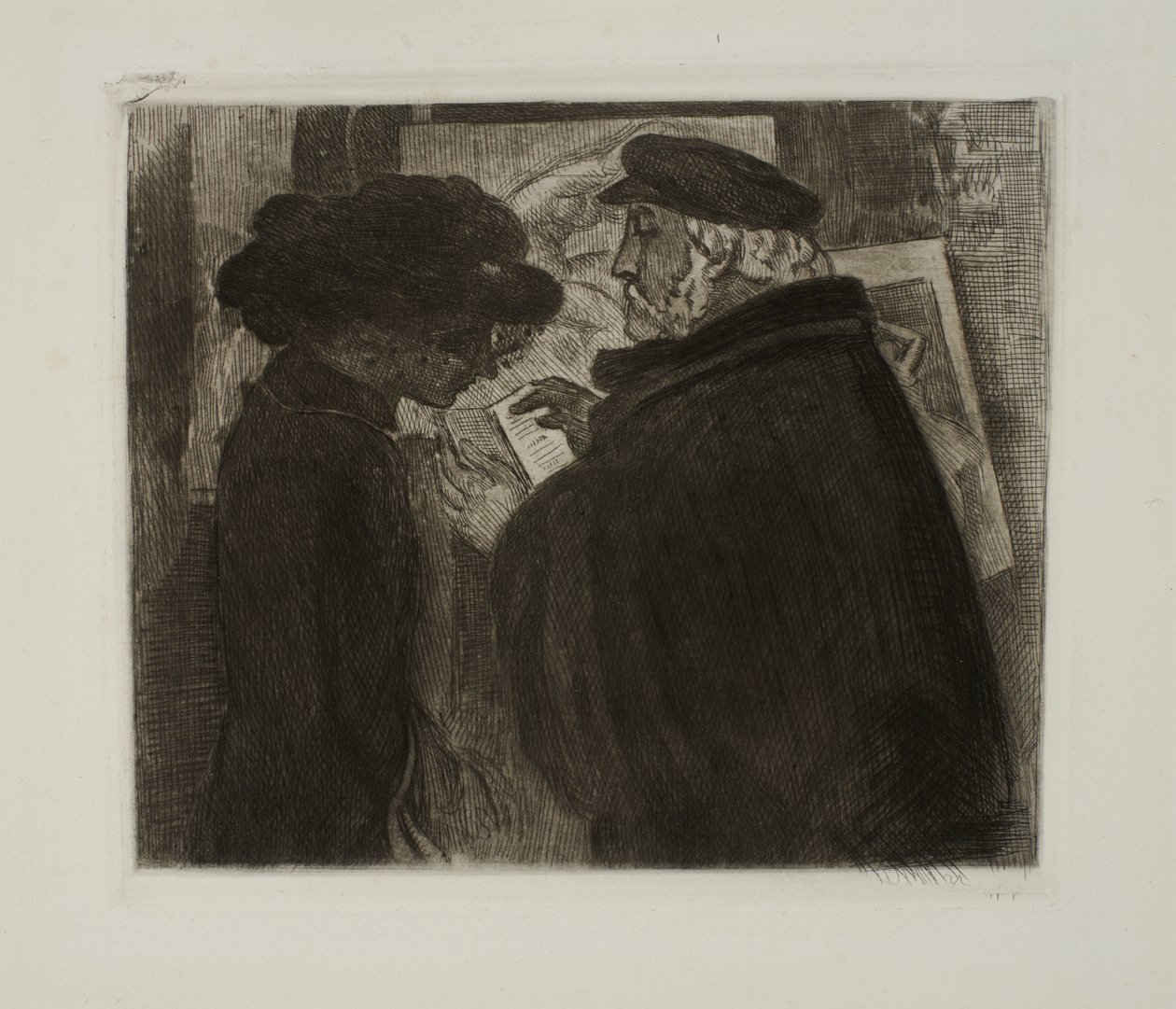 Degas et son modèle - Maurice Denis