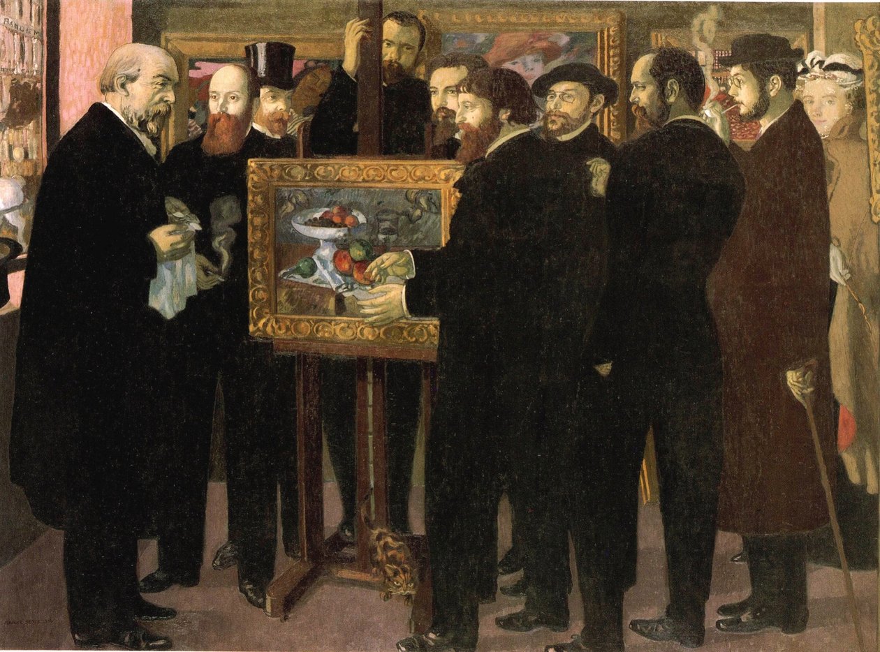 Hommage à Cézanne, 1900 - Maurice Denis
