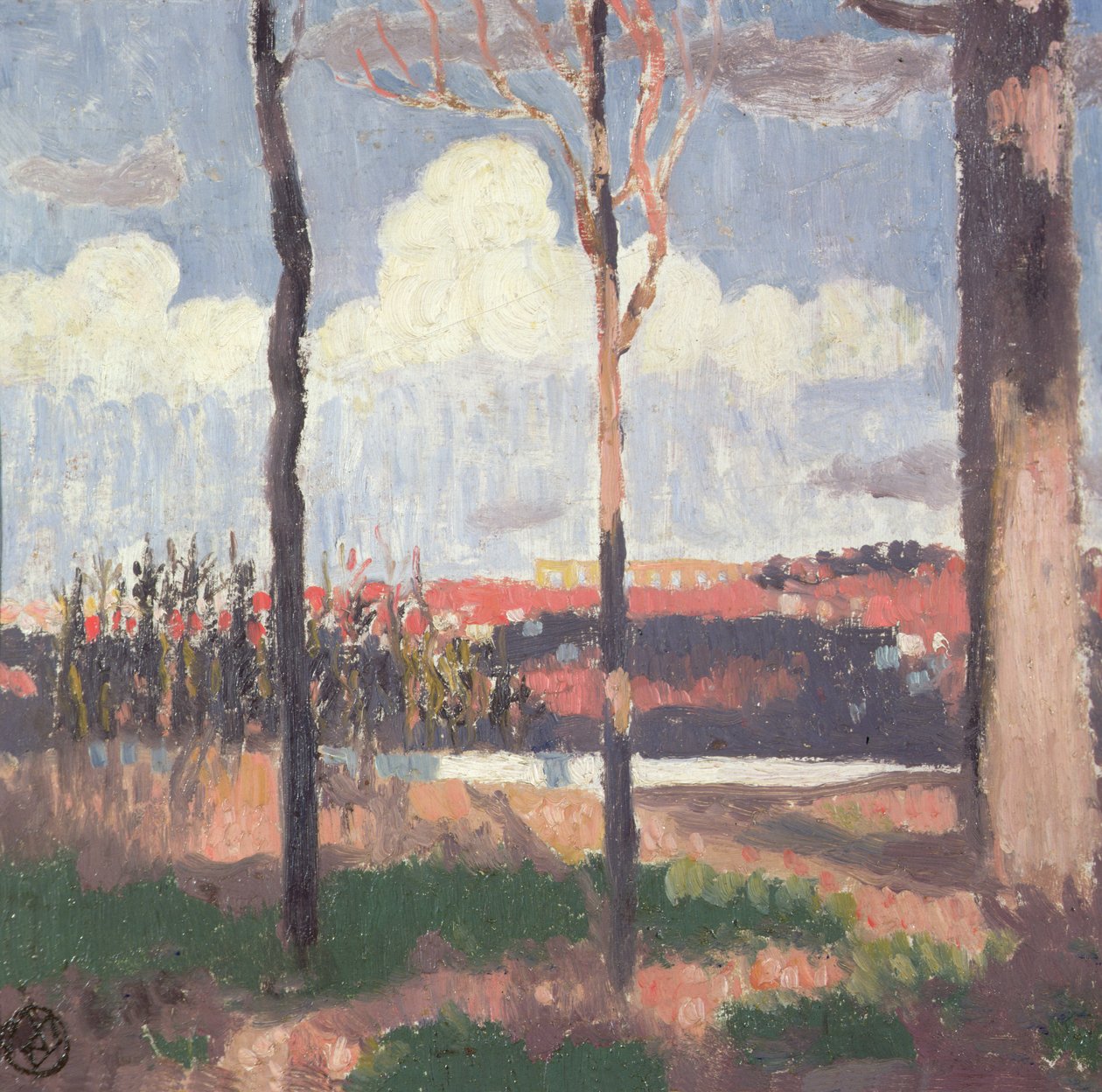 Aqueduc de Marly vu de Pecq - Maurice Denis