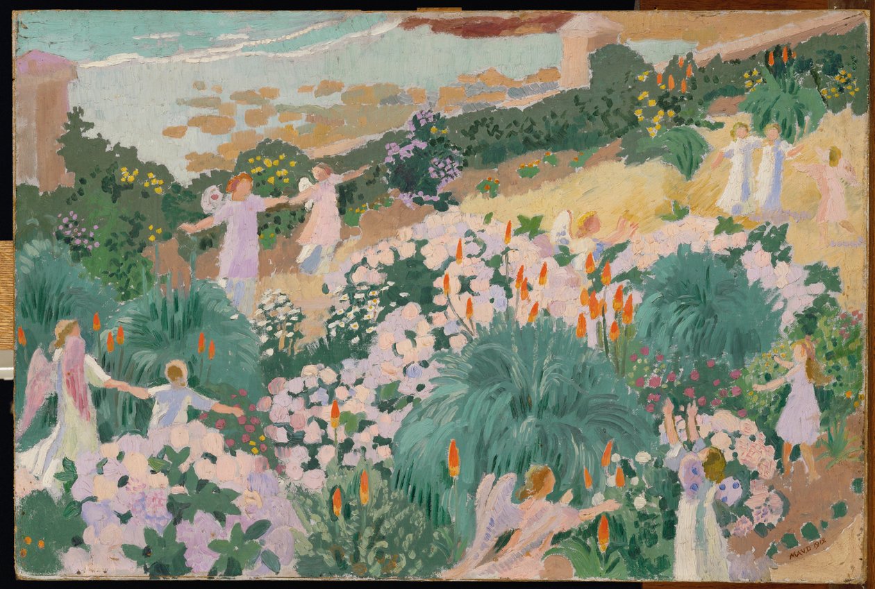 Paradis (peinture sur bois) - Maurice Denis