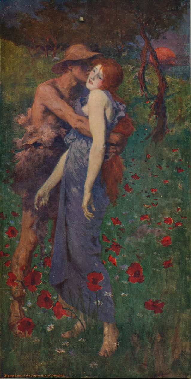 Un Idylle, 1891, vers 1915 - Maurice Greiffenhagen