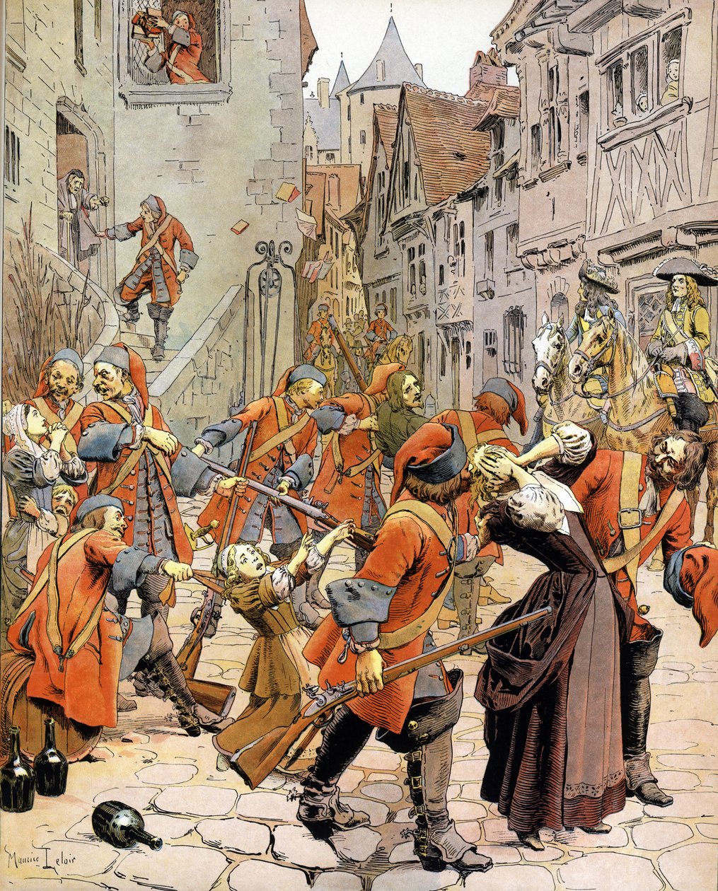 Les Dragonnades (1681-1685) : dispersion d
