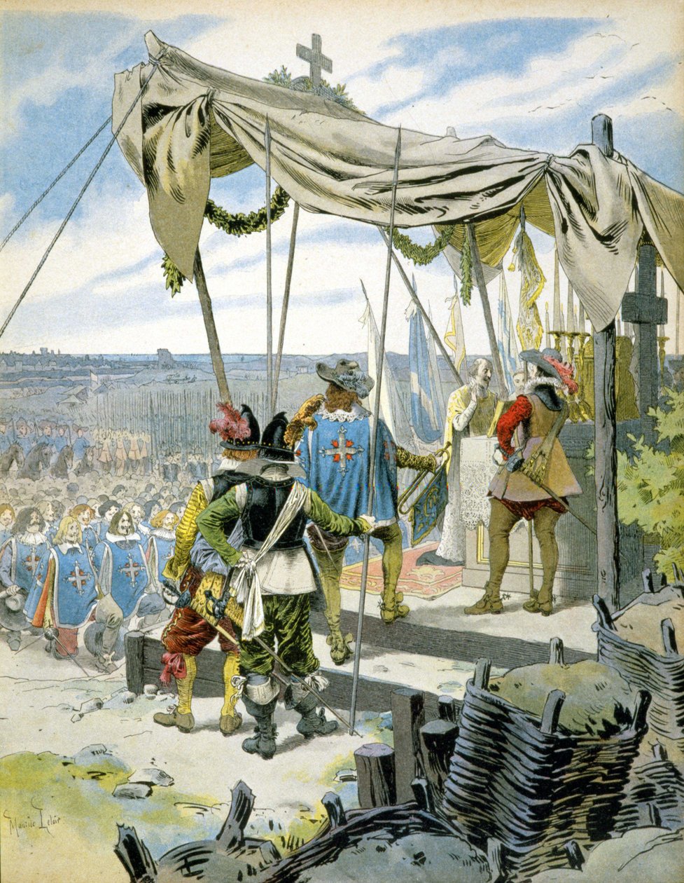Les mousquetaires - dans « Richelieu » par Maurice Leloir - Maurice Leloir