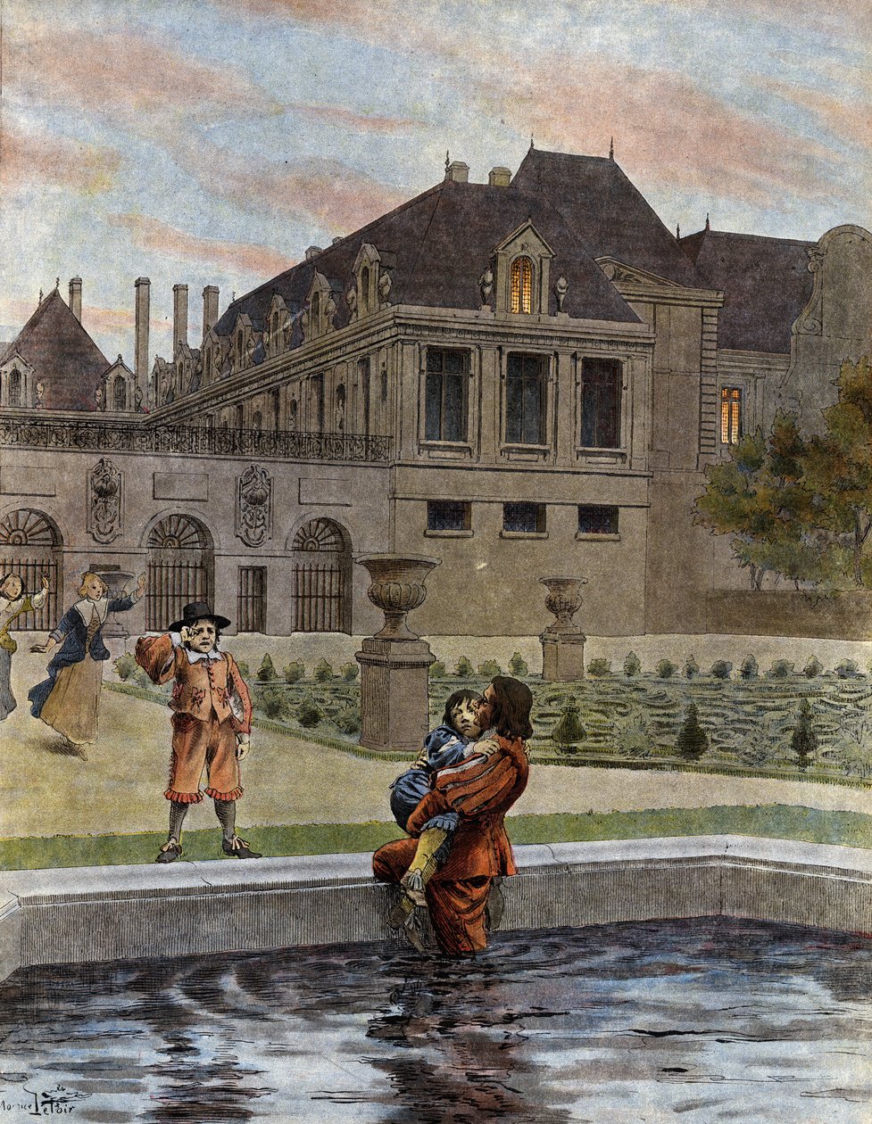 Louis XIV, connu sous le nom de Roi-Soleil - Maurice Leloir