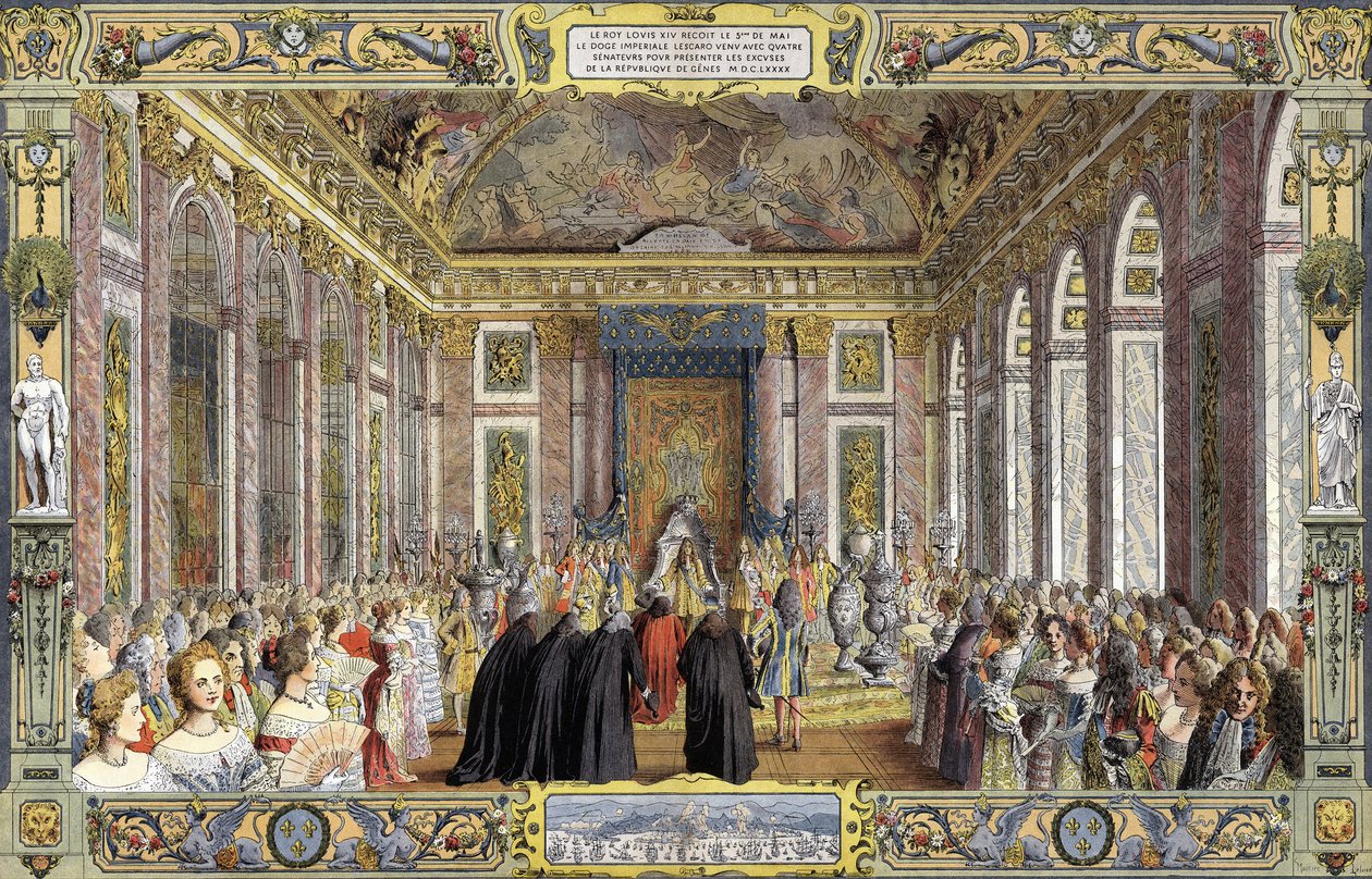 Réparation faite à Louis XIV, dit le Roi Soleil - Maurice Leloir
