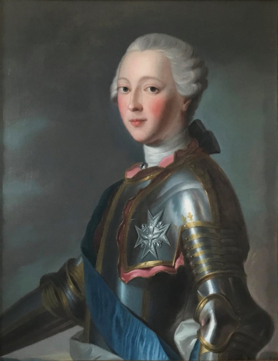 "Portrait of Louis-Jean-Marie de Bourbon, duc de Penthièvre" - Maurice Quentin de La Tour