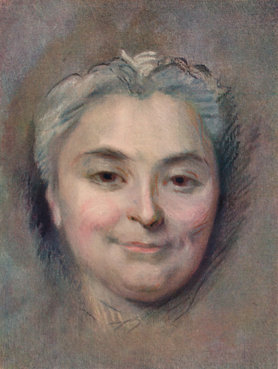 Préparation au portrait de Marie Catherine Dufloquet Reals, 1756 - Maurice Quentin de La Tour