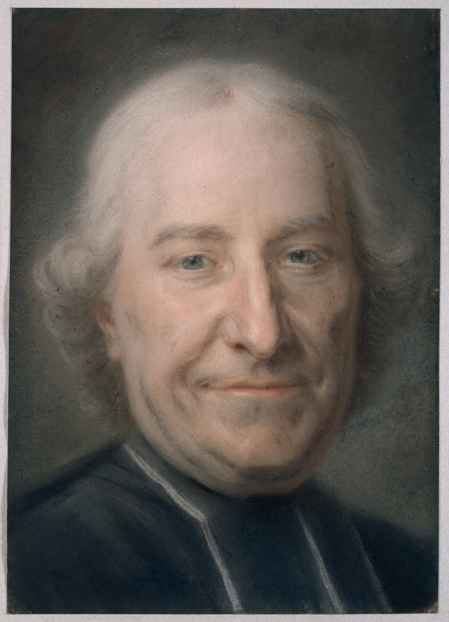 Portrait de Claude Charles Deschamps - Maurice Quentin de Latour
