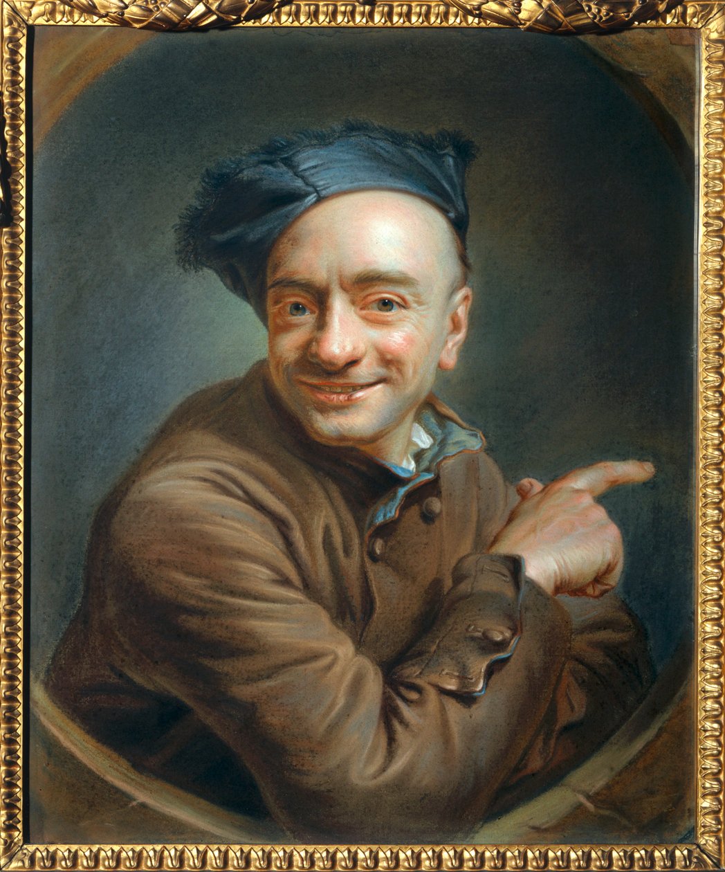 Autoportrait en rieur - Self-portrait in laughter ... - Maurice Quentin de La Tour
