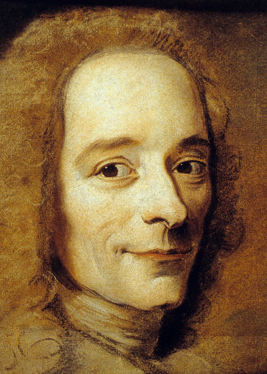 François Marie Arouet alias Voltaire - Maurice Quentin de La Tour