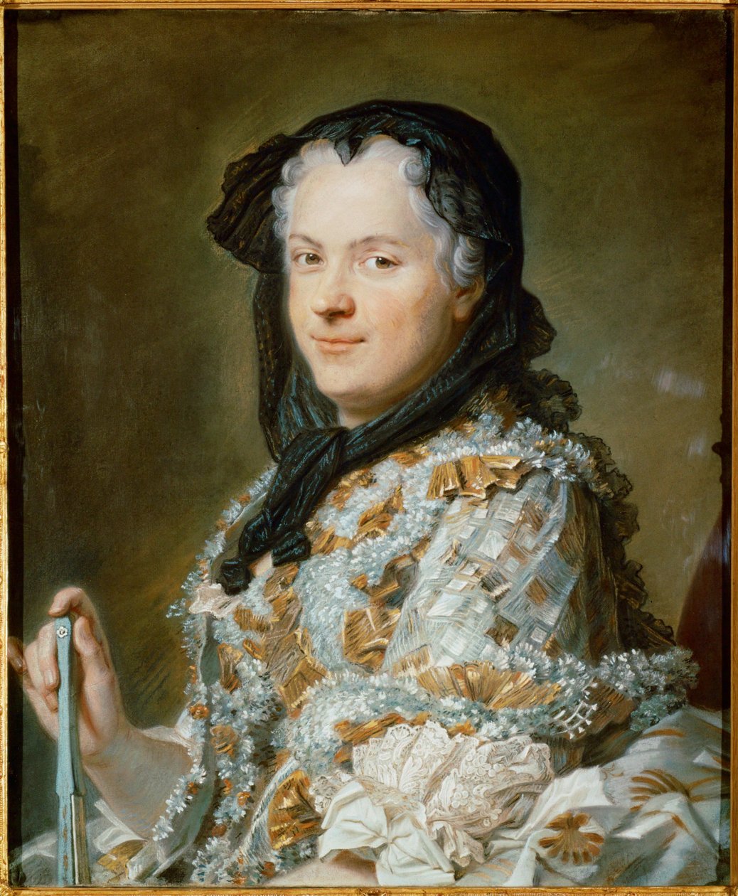 La reine Marie Leczinska, épouse de Louis XV ... - Maurice Quentin de La Tour