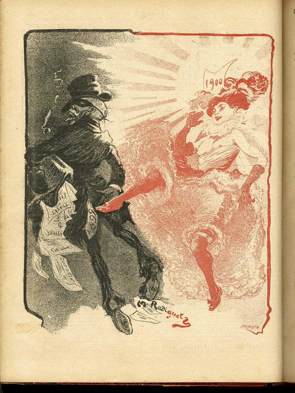 Illustration de Maurice Radiguet dans Le Rire - Maurice Radiguet